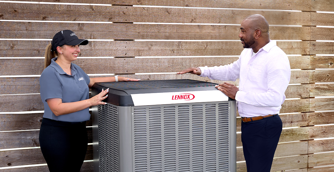 Infographic showing key factors affecting heat pump longevity