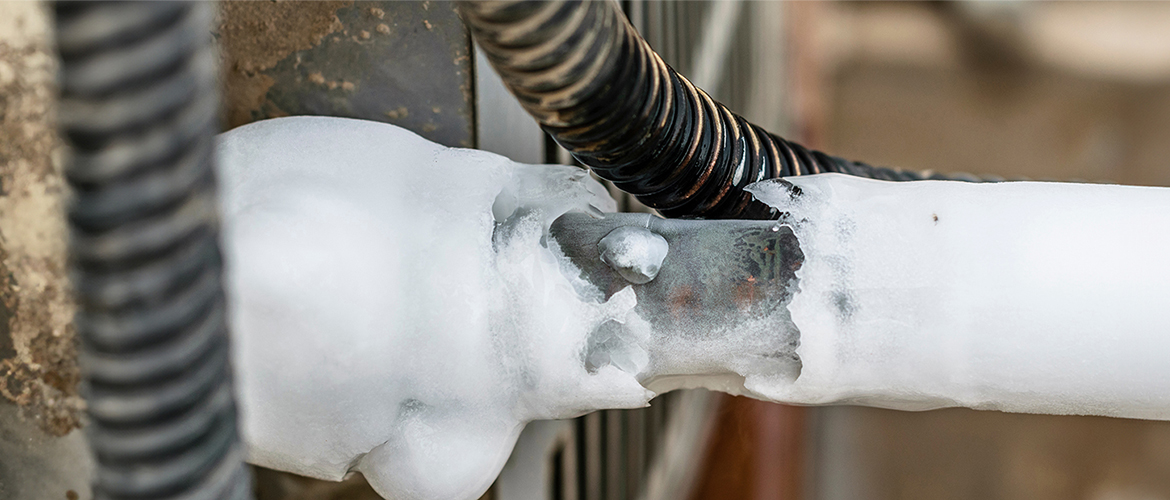 Frozen AC Unit