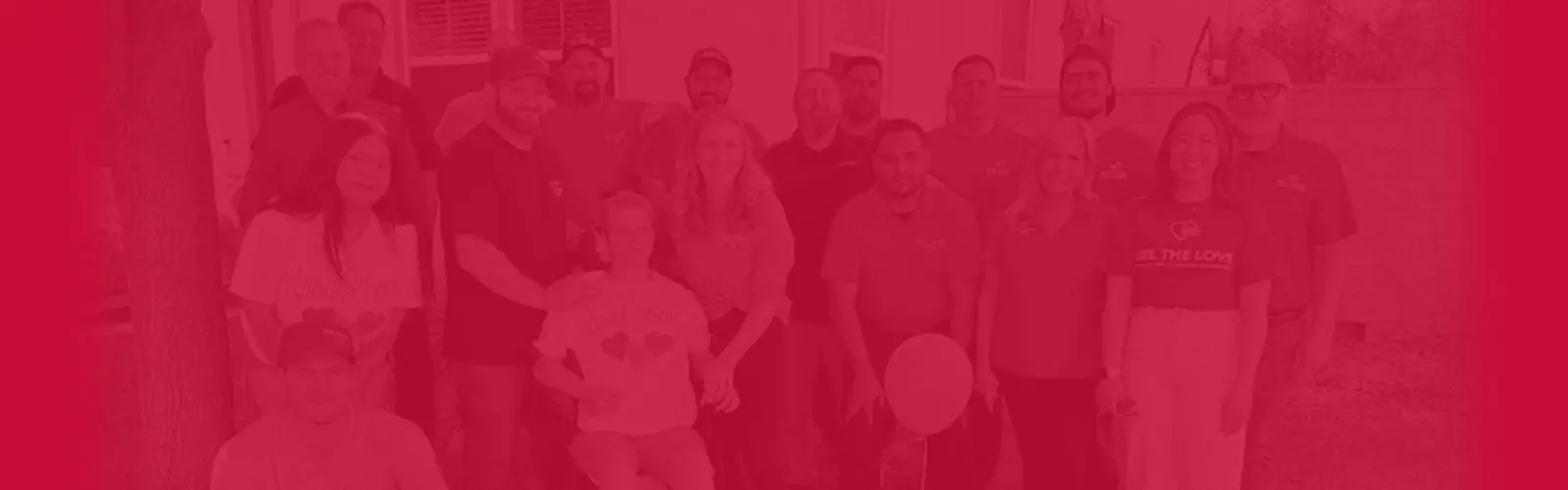 Volunteers participating in the Feel the Love program since 2009