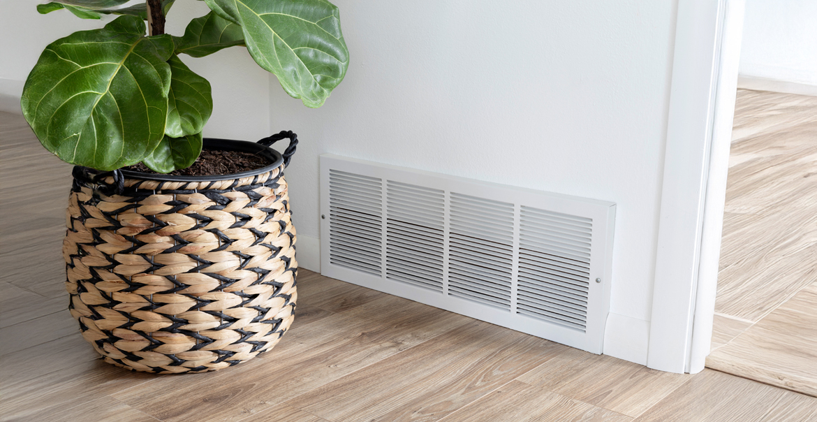 HVAC Return air vent