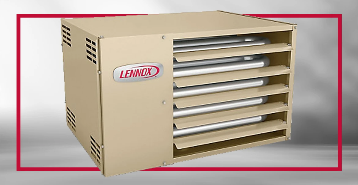 Showcasing a Lennox Garage Heater for Installation