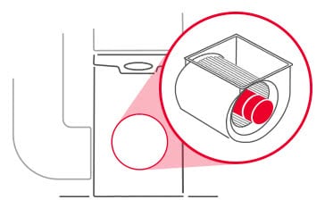 Illustration of a blower motor